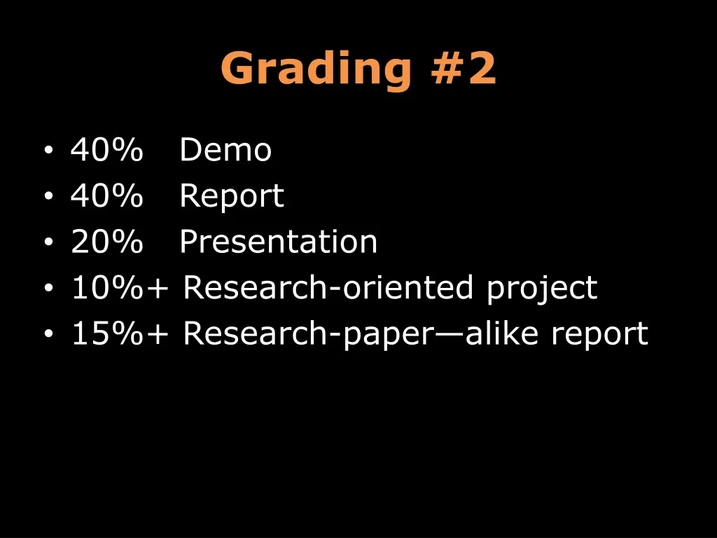 grading 2