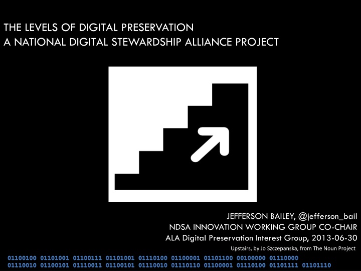 the levels of digital preservation a national