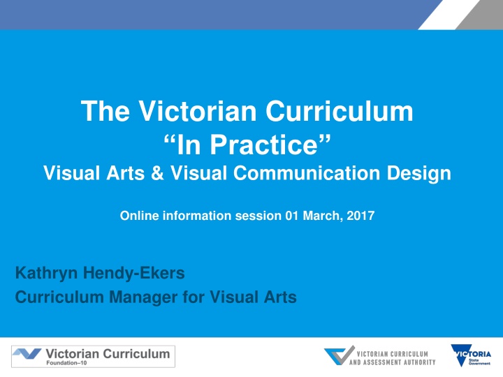 the victorian curriculum in practice visual arts