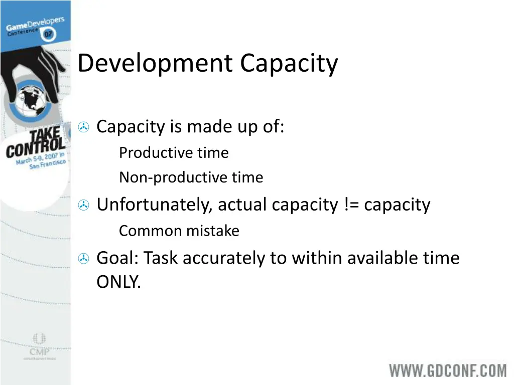 development capacity