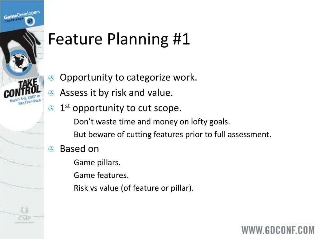 feature planning 1