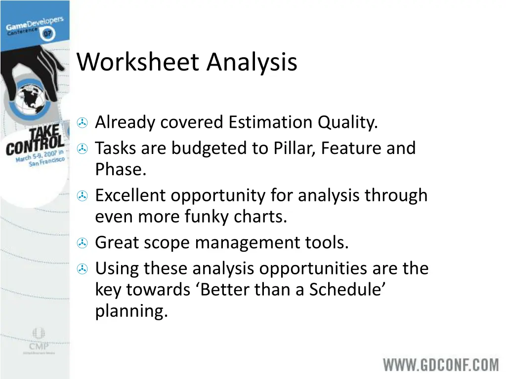 worksheet analysis