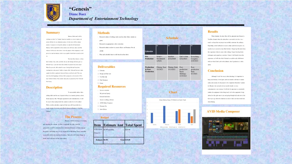 genesis diane baez department of entertainment