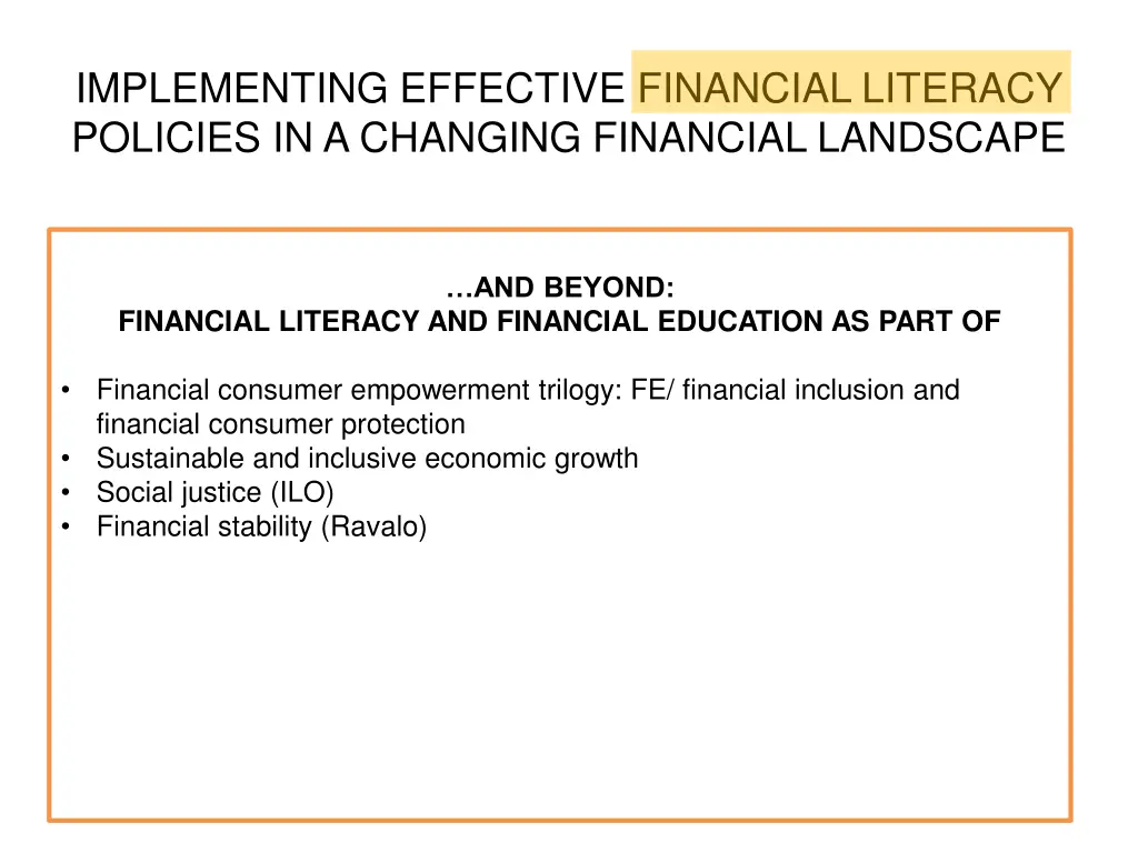 implementing effective financial literacy 5