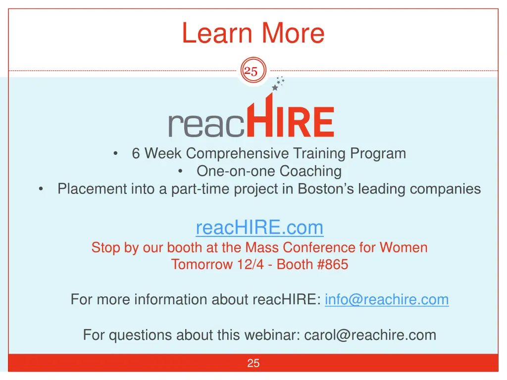learn more