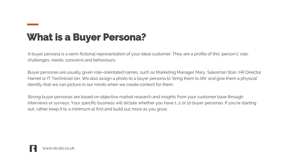 what is a buyer persona what is a buyer persona