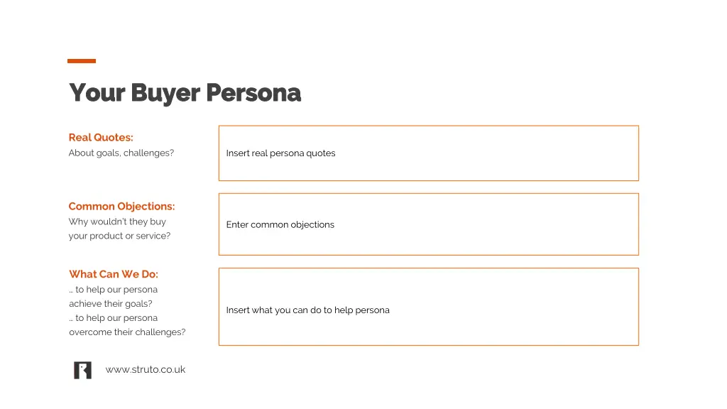 your buyer your buyer persona 2