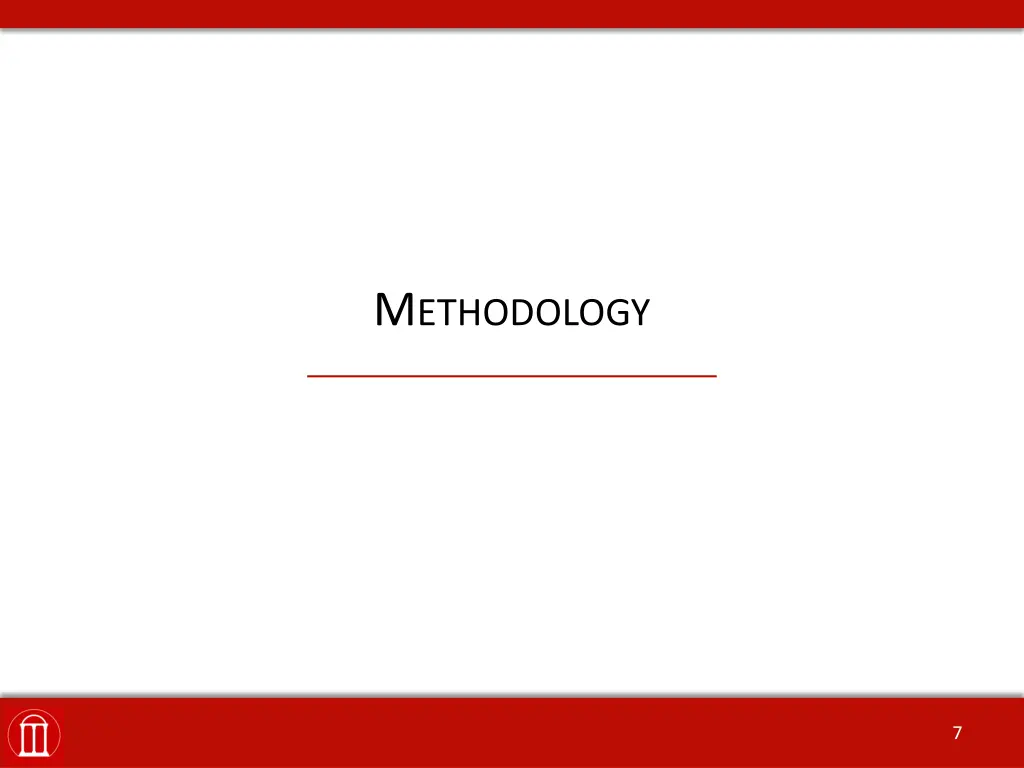 m ethodology