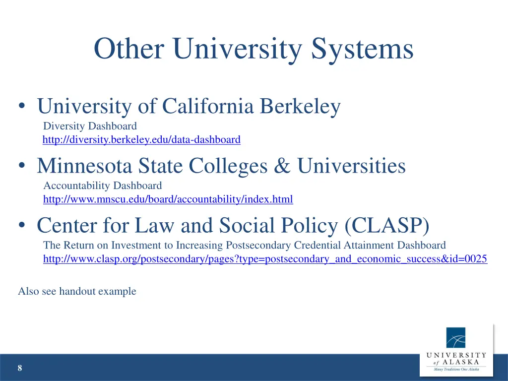 other university systems