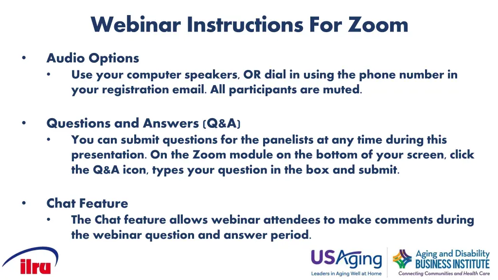 webinar instructions for zoom
