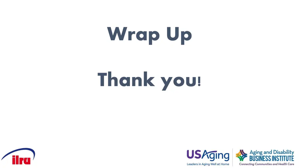 wrap up