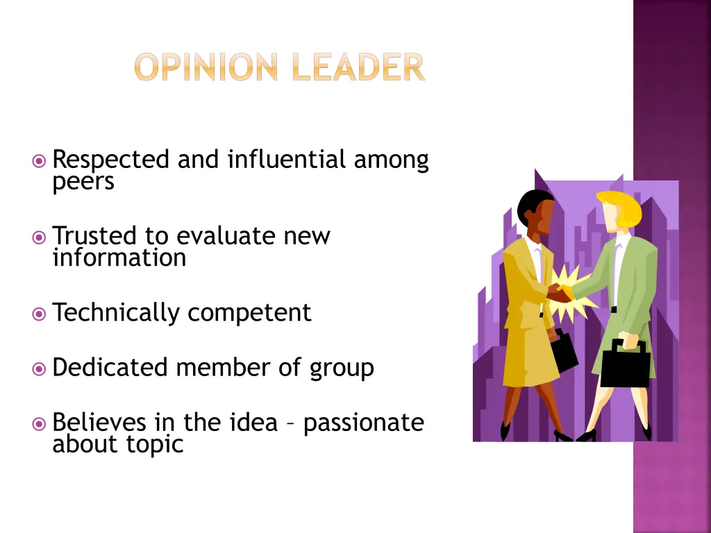opinion leader
