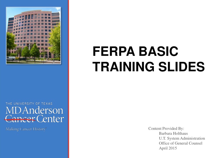 ferpa basic training slides