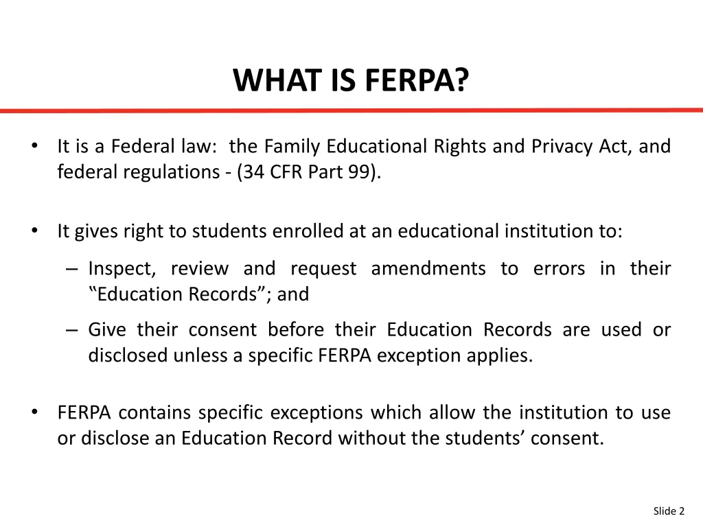 what is ferpa