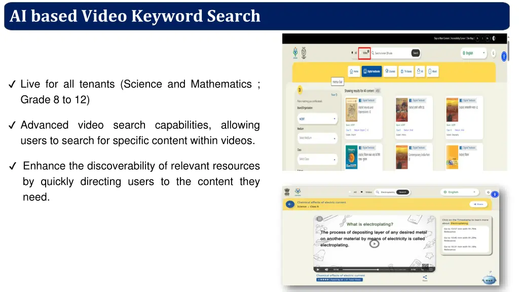 ai based video keyword search