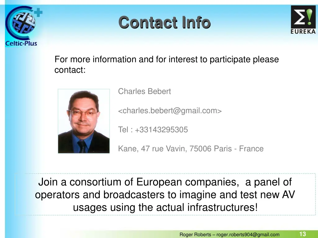 contact info