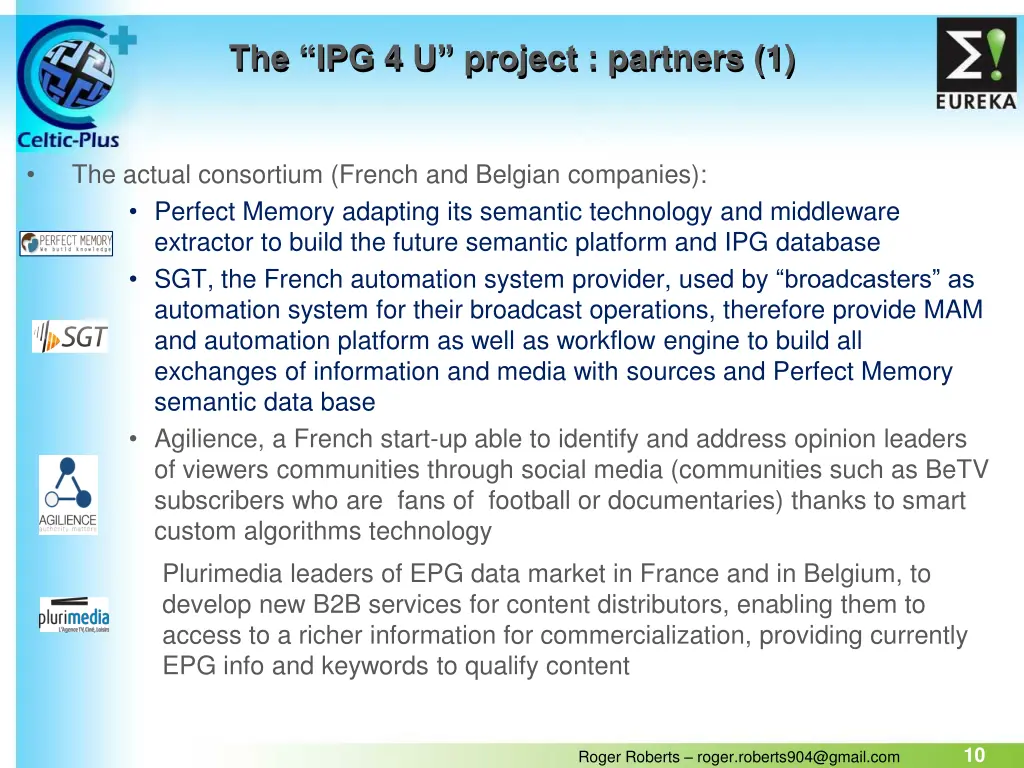the ipg 4 u project partners 1