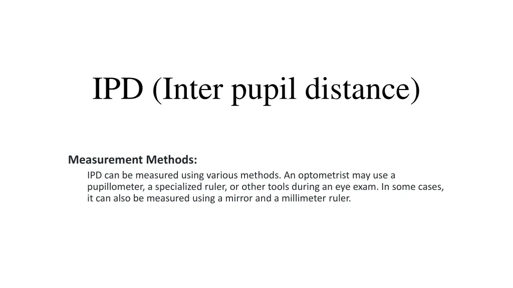 ipd inter pupil distance 8