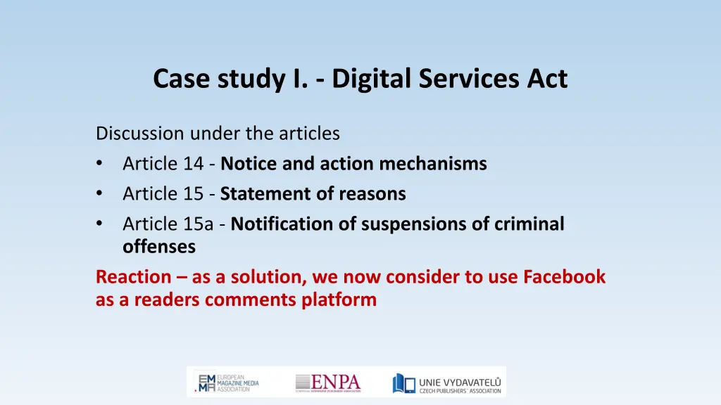 case study i digital services act