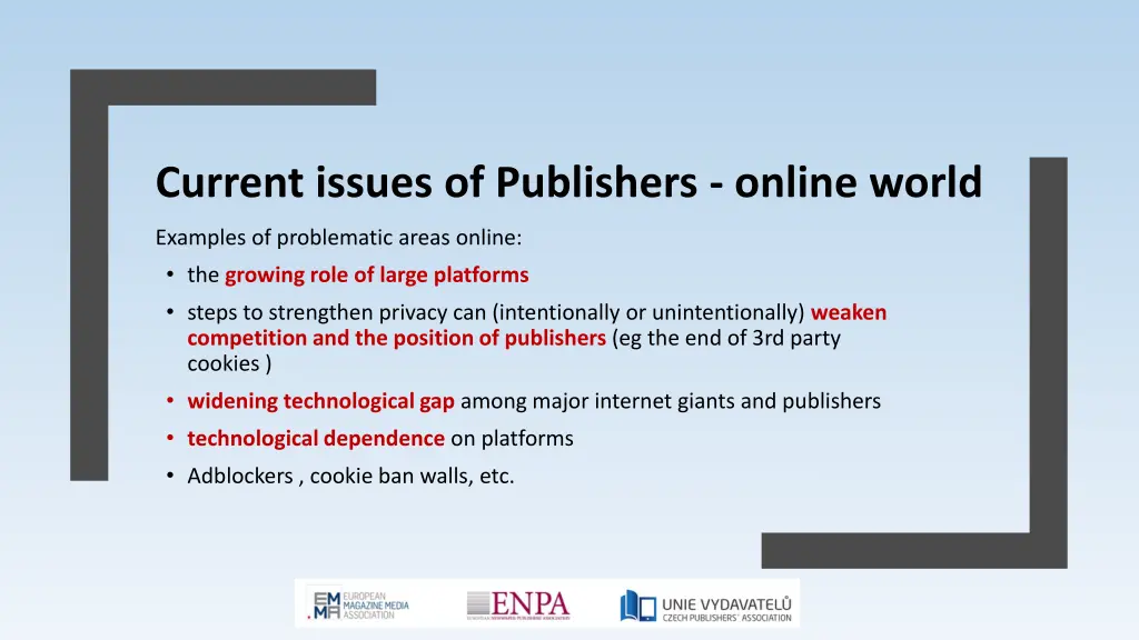 current issues of publishers online world