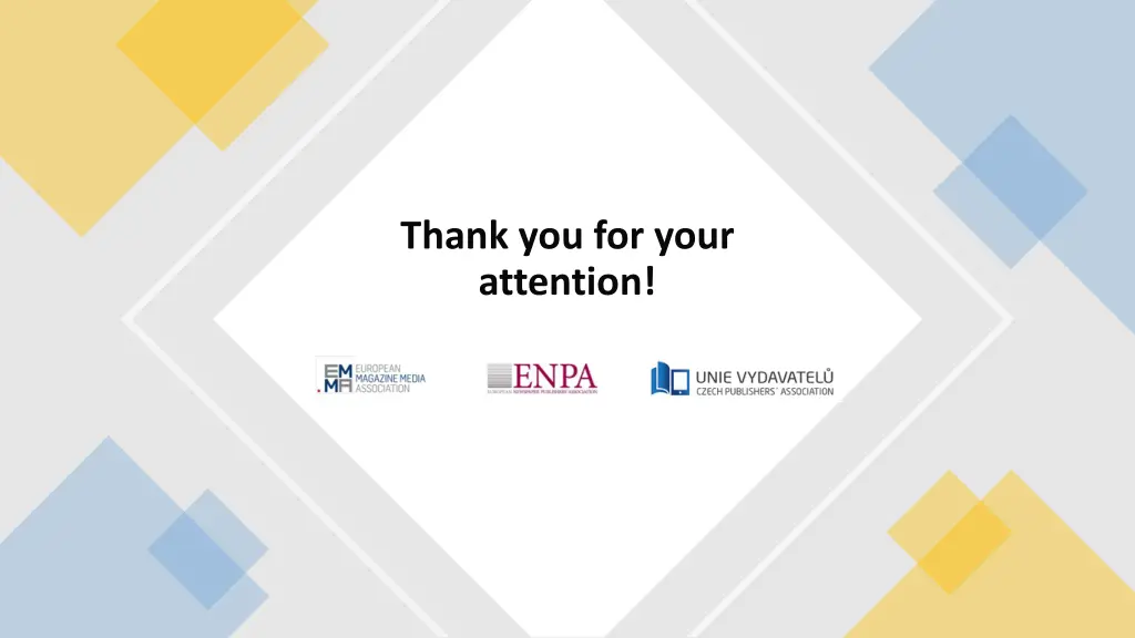 thank you for your attention