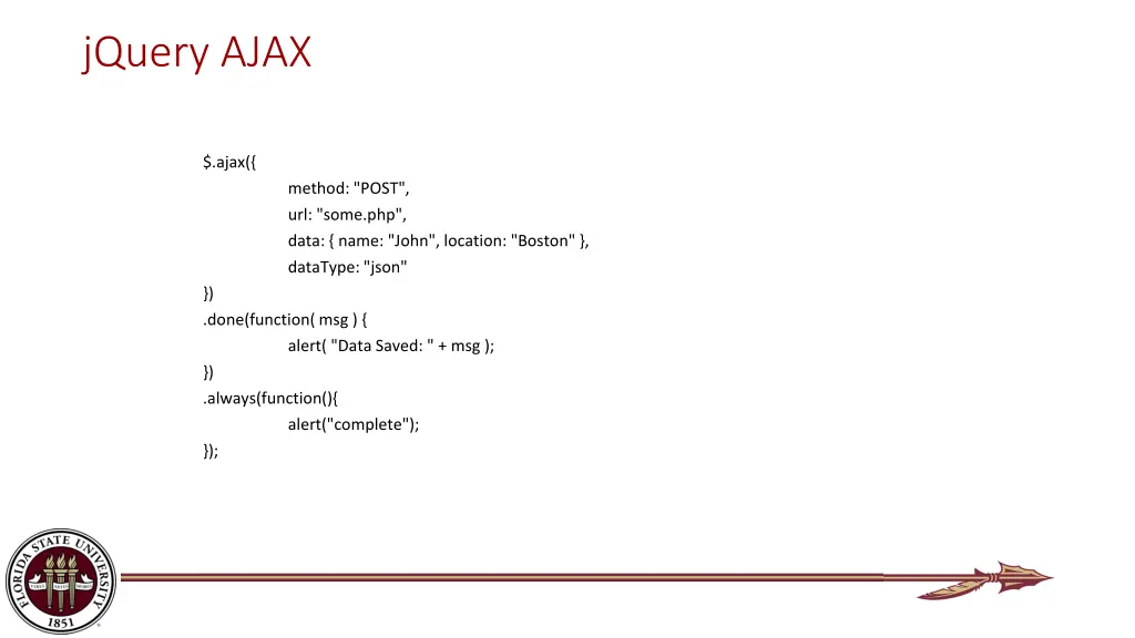 jquery ajax