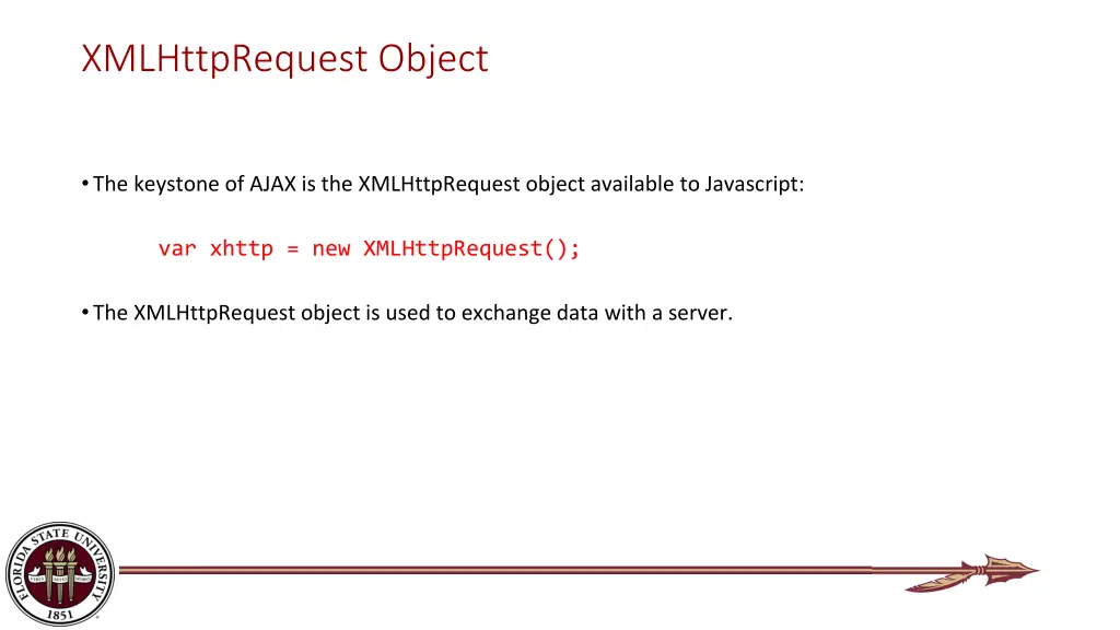 xmlhttprequest object