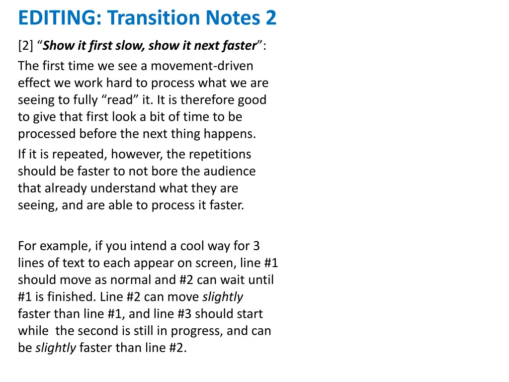 editing transition notes 2