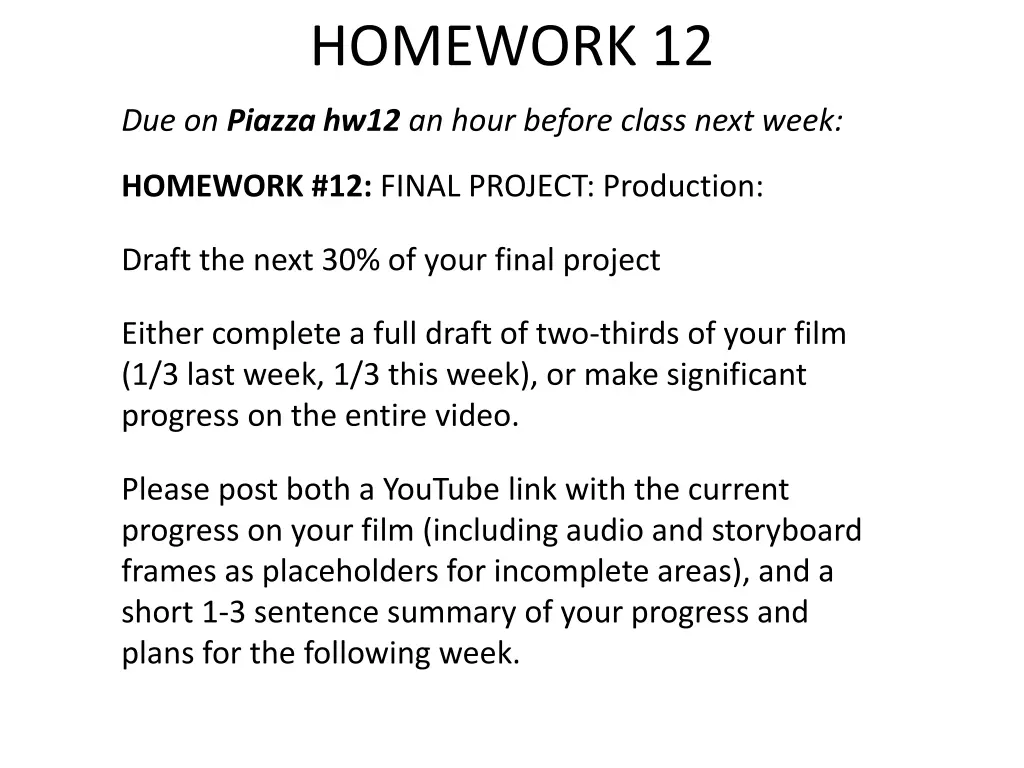 homework 12