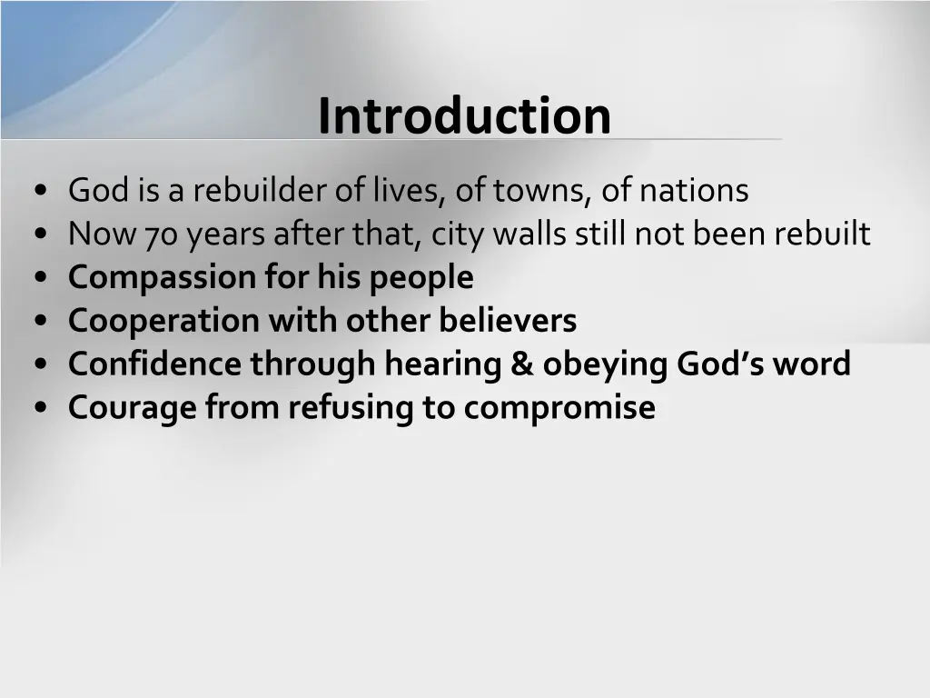 introduction