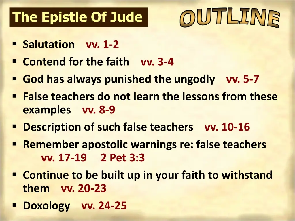 the epistle of jude 1