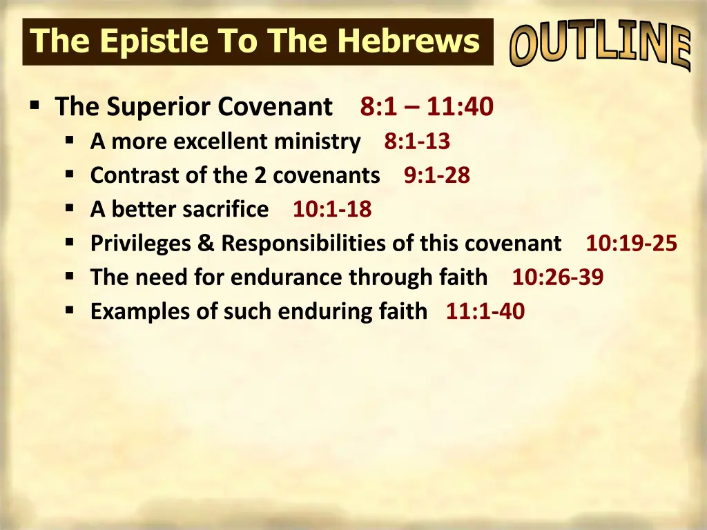 the epistle to the hebrews 2