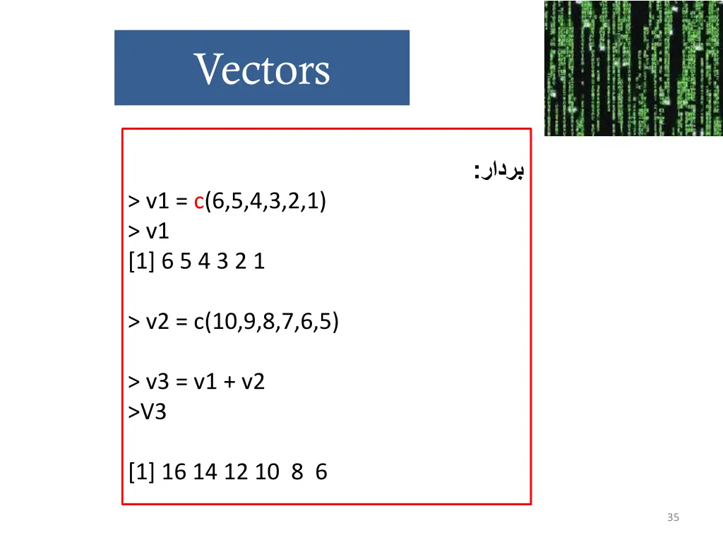 vectors