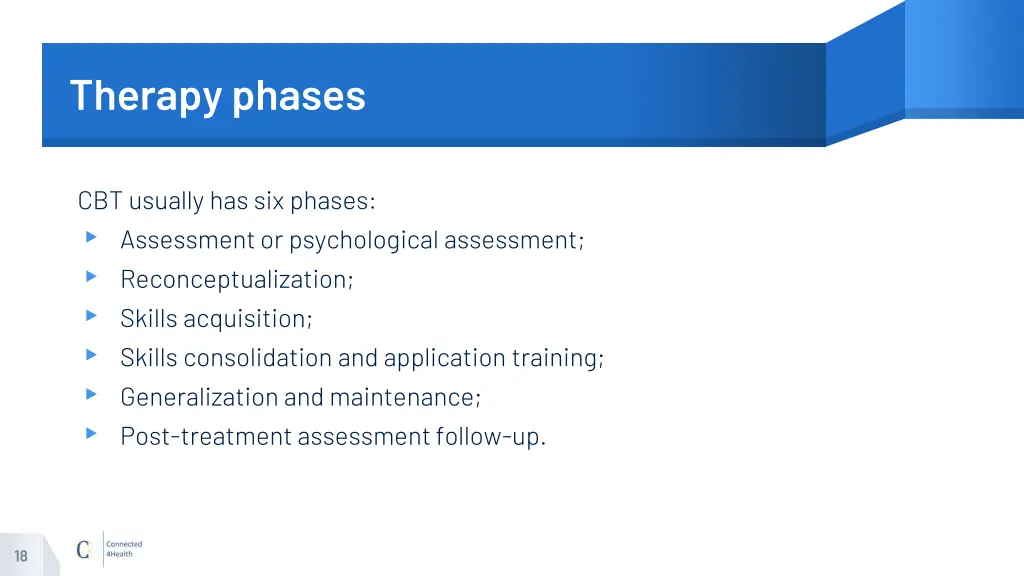 therapy phases