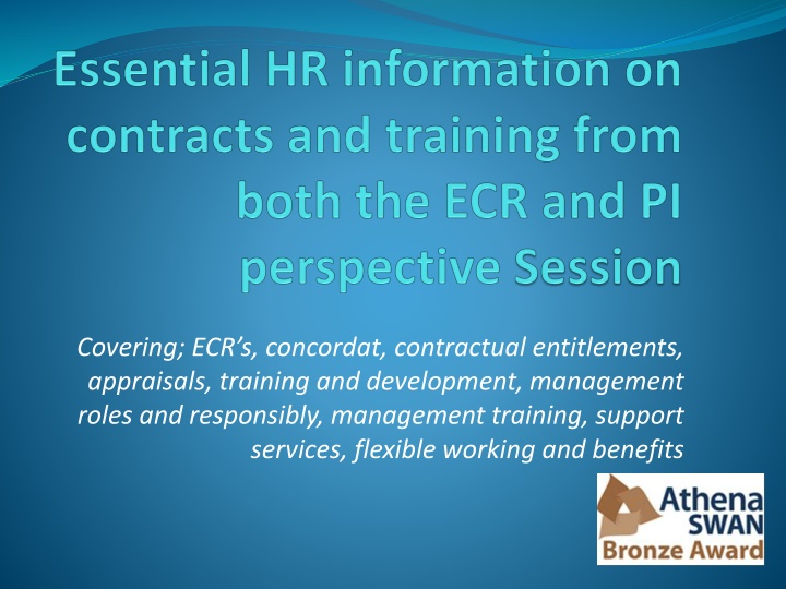 covering ecr s concordat contractual entitlements