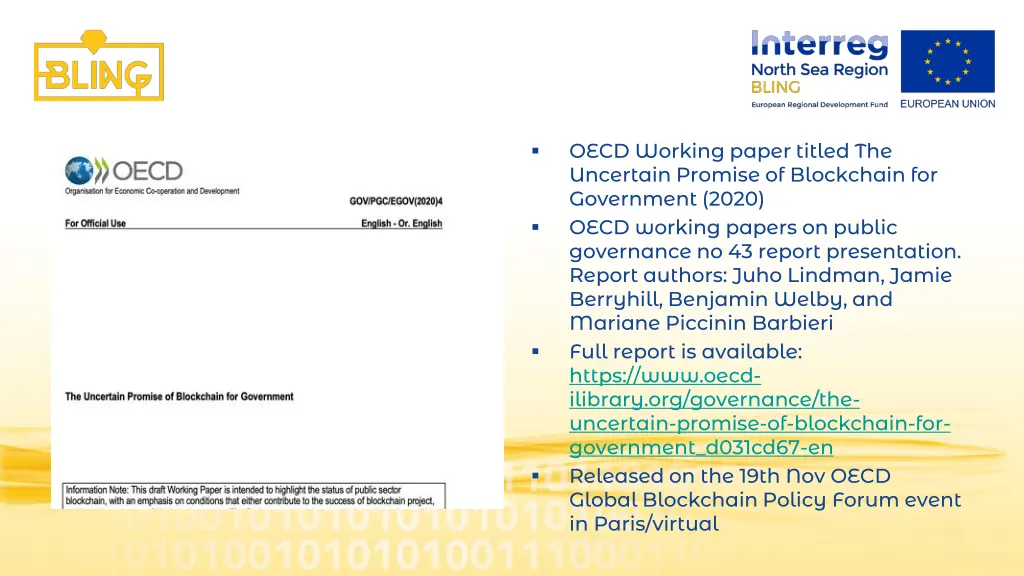 oecd working paper titled the uncertain promise