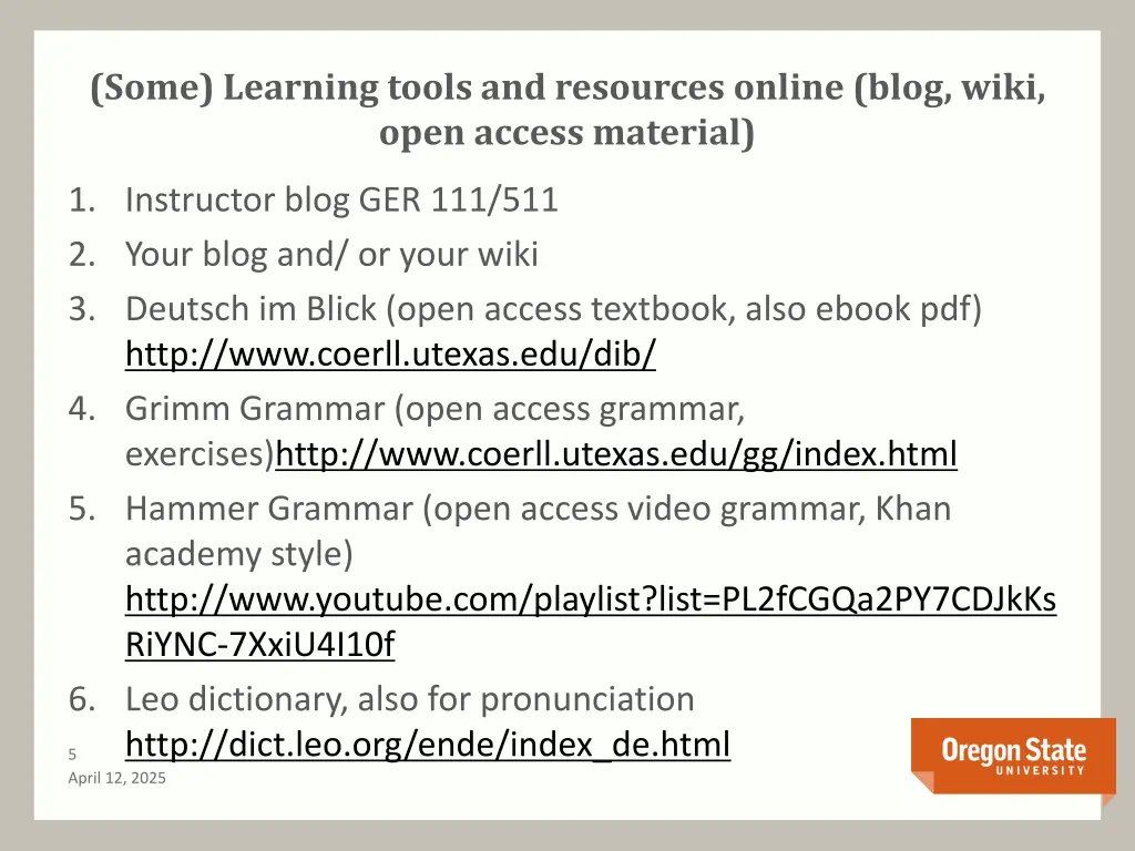 some learning tools and resources online blog