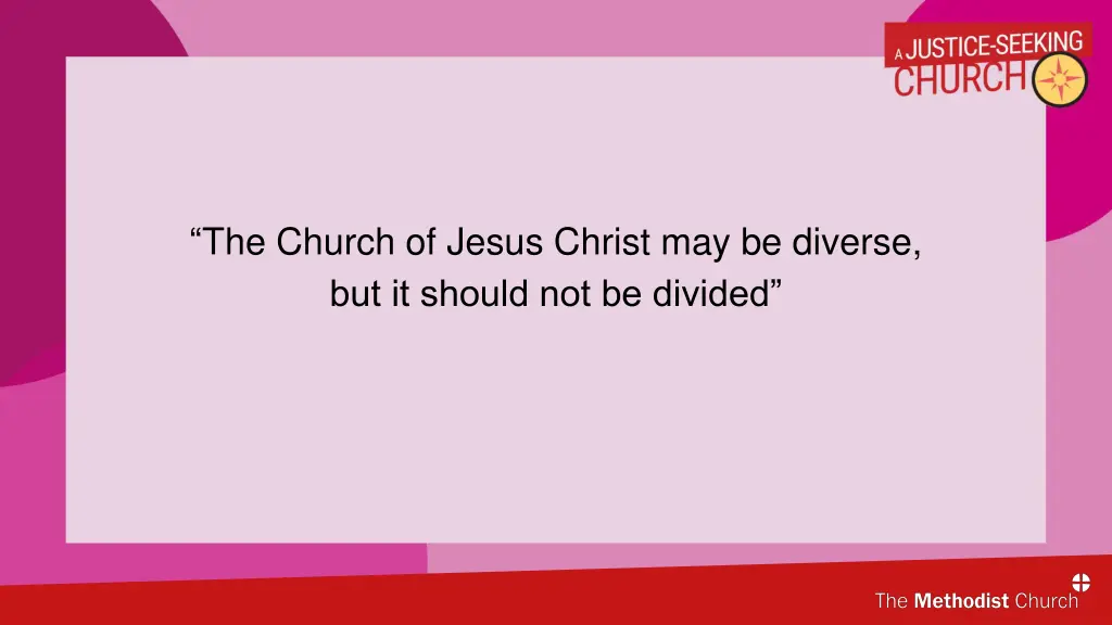the church of jesus christ may be diverse