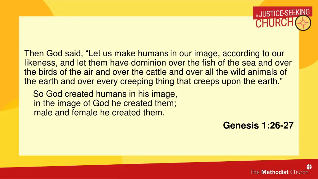 then god said let us make humans in our image