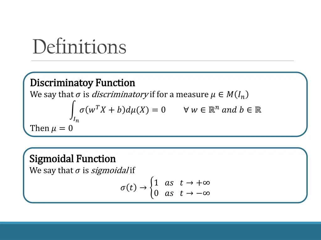 definitions
