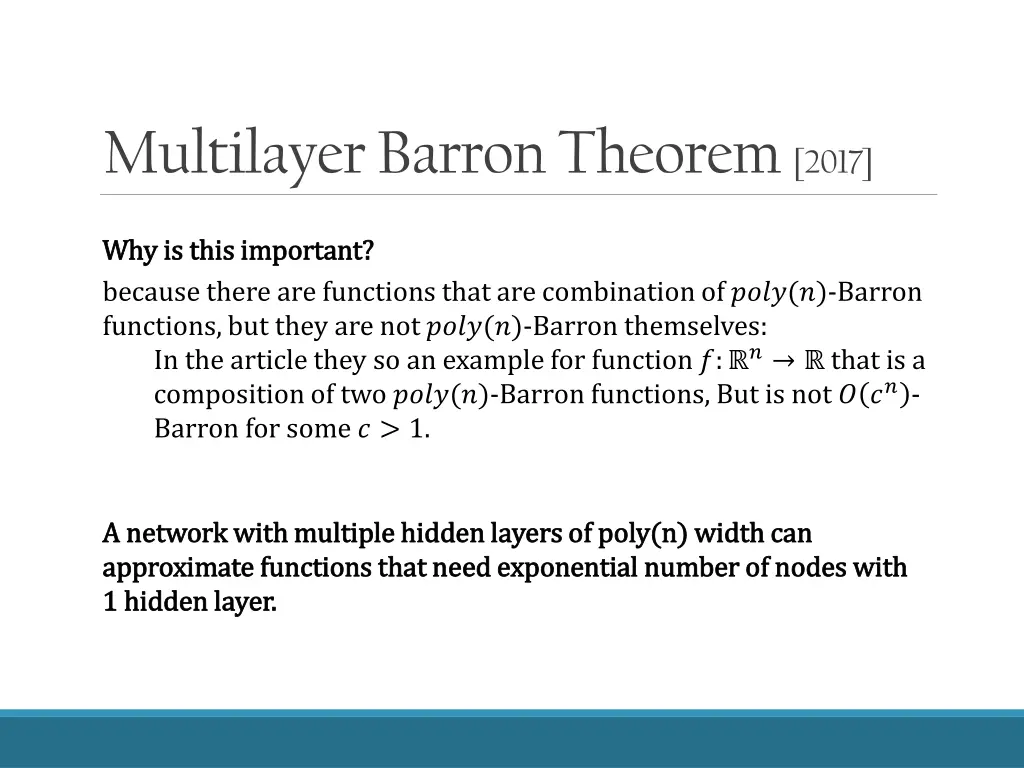 multilayer barron theorem 2017 4