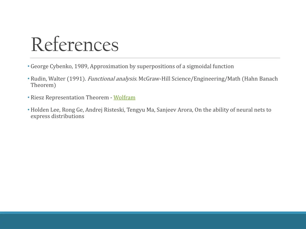 references