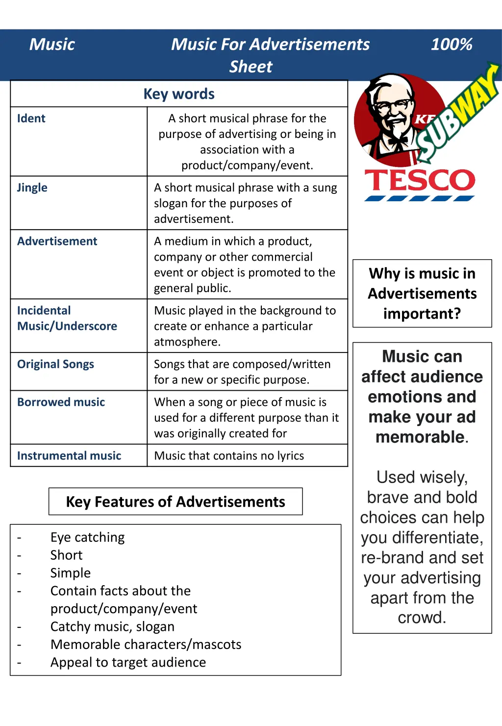 music music for advertisements