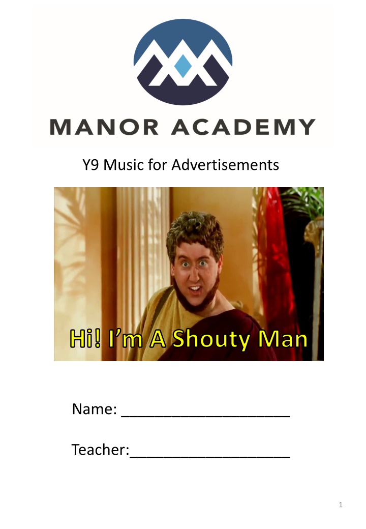y9 music for advertisements