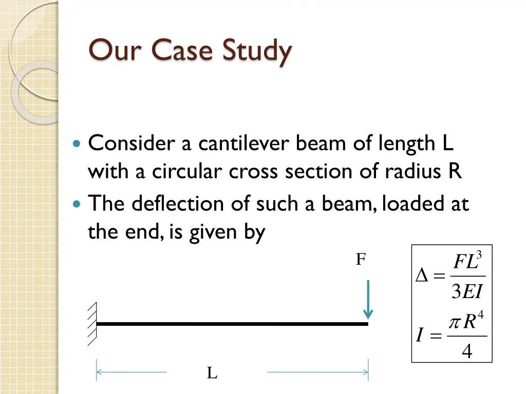 our case study