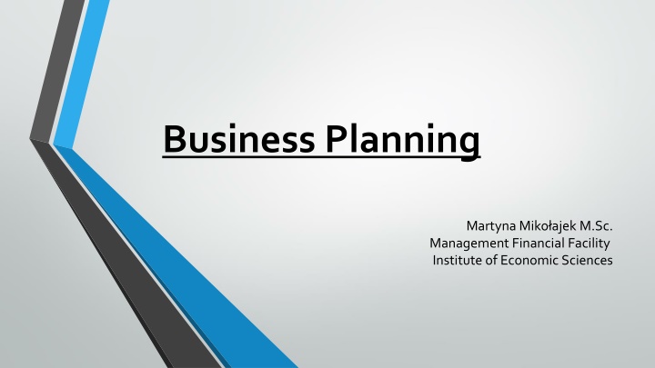 business planning