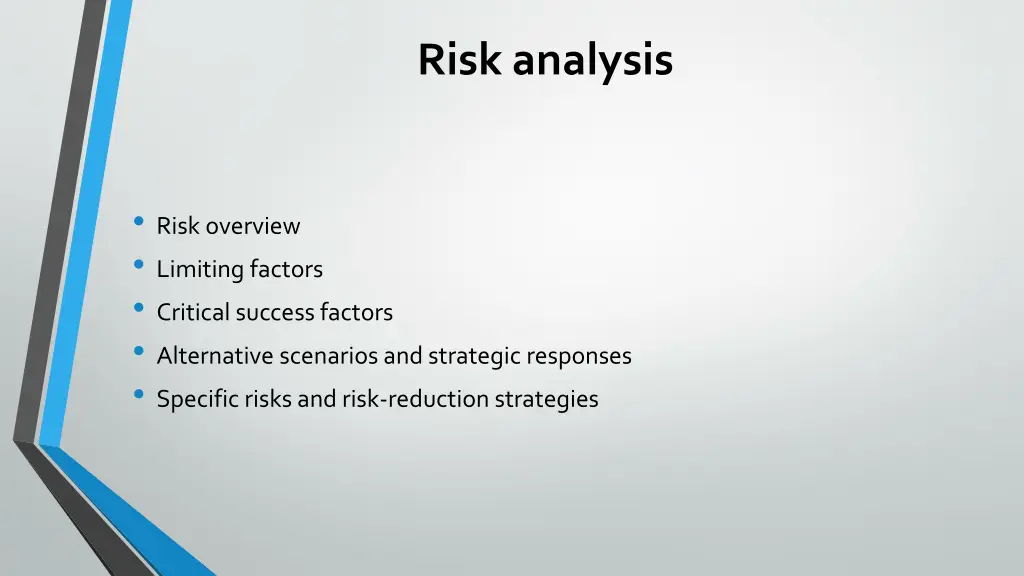 risk analysis