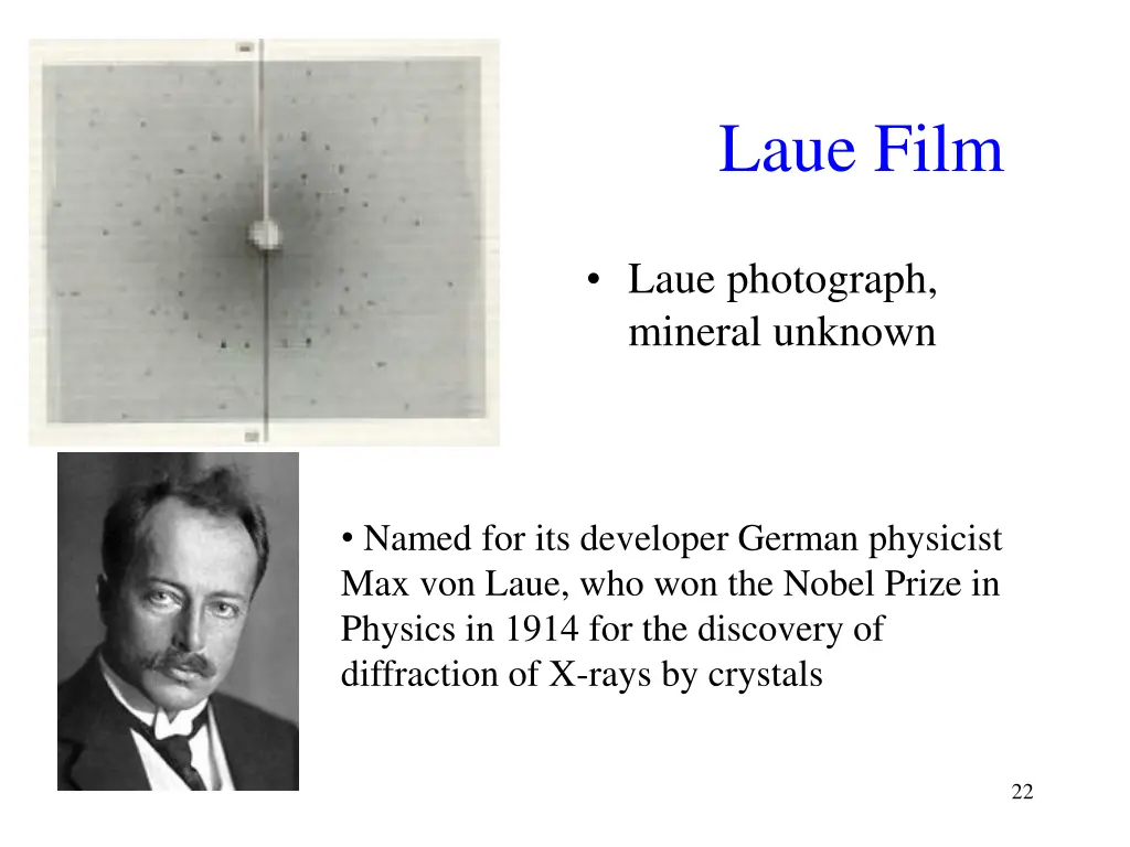 laue film