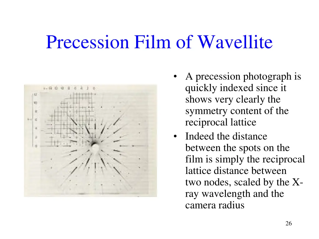 precession film of wavellite
