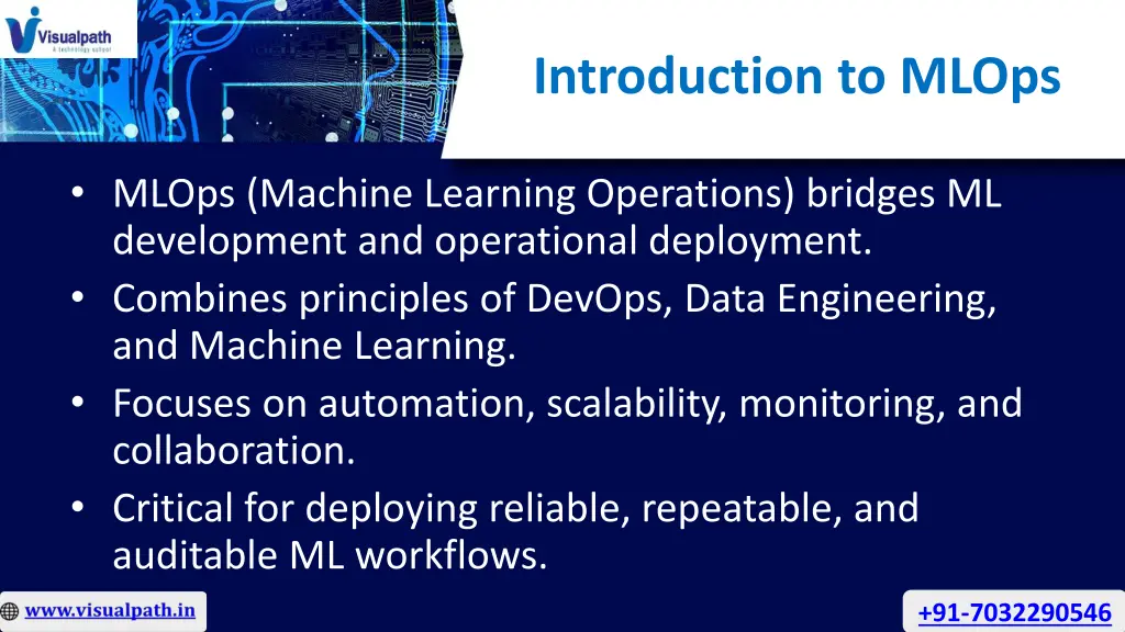 introduction to mlops